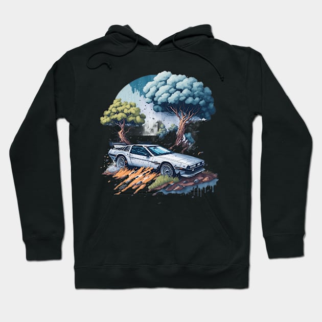 Summer Art DMC DeLorean Hoodie by Shop Goods